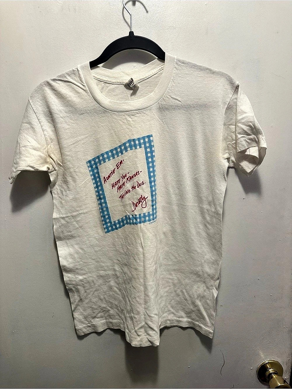 Vintage Stanley DeSantis Wizard of Oz Auntie Em T-Shirt – Size M – Rare